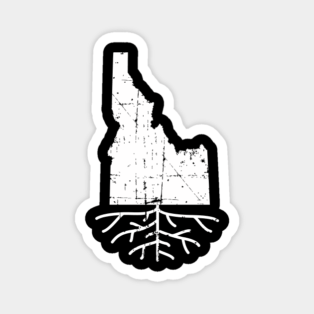 Idaho Roots | Boise | Born and Raised | Local | Gift idea Magnet by MerchMadness