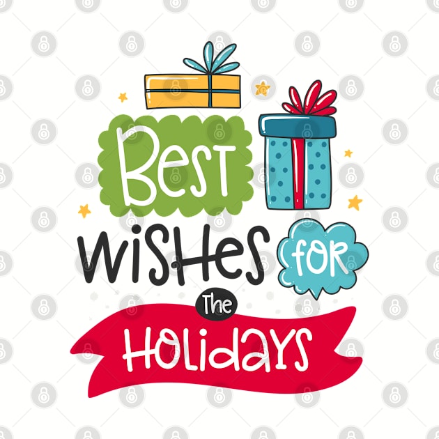 Best Wishes For The Holidays by JoyFabrika