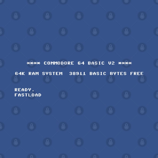 Commodore 64 Boot Screen Fastload by carcinojen