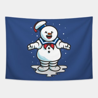 Snow Puft Man Tapestry