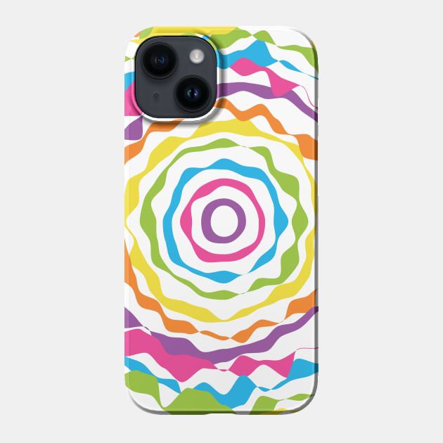 Colorful Circles Back To School Pattern Back To School Phone Case