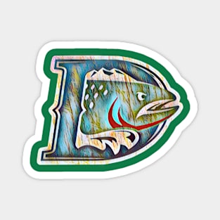 Denver Cutthroats Hockey Magnet