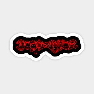 Dominator 8 Bit Art Magnet