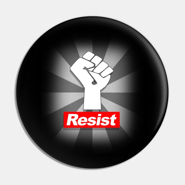 Resist Pin by SeattleDesignCompany