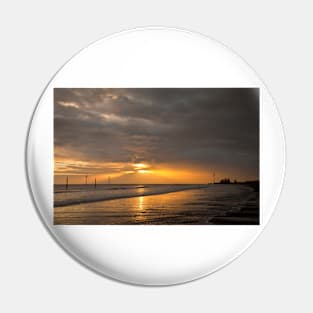 Sunrise on the Northumbrian coast Pin