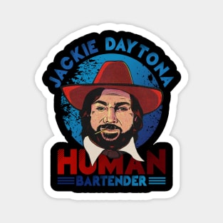 Jackie Daytona Retro Human Bartender Magnet