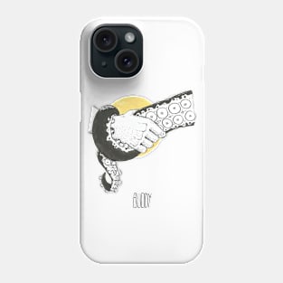 Octopus - Human friendship Phone Case