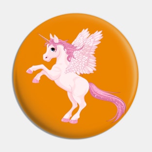 Cute Pink Unicorn Pin