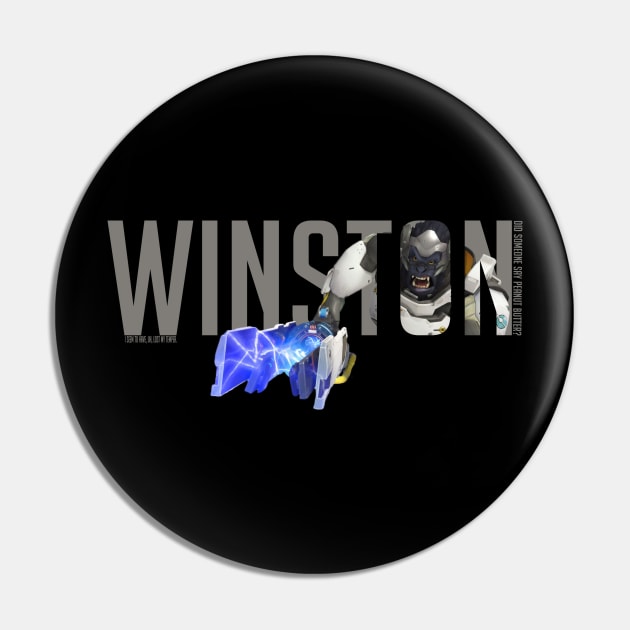 Winston - Overwatch Pin by Rendi_the_Graye