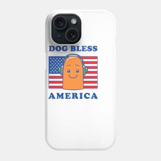 Dog Bless America Phone Case