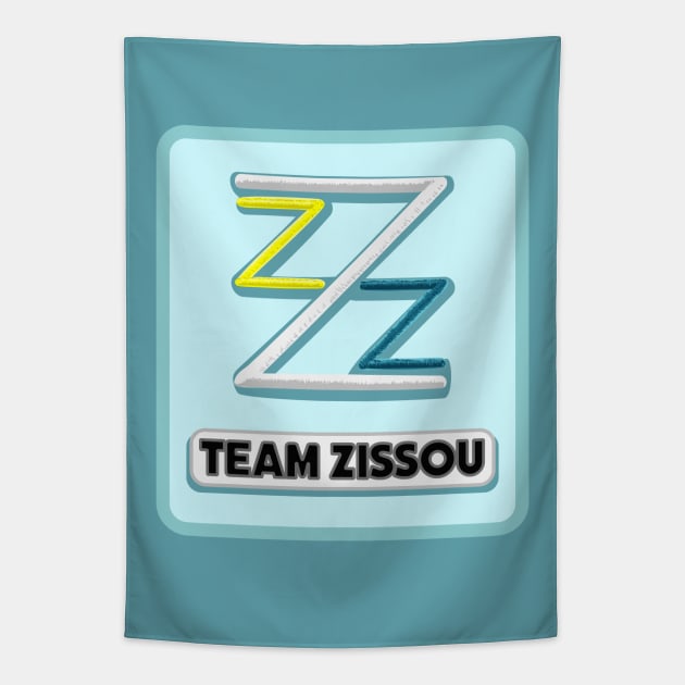 Team Zissou Tapestry by PlaidDesign