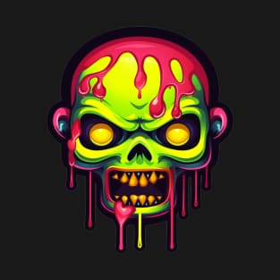 Grunge Skull T-Shirt