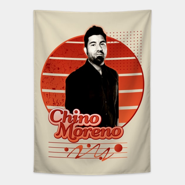 Chino Moreno | Retro Tapestry by Nana On Here