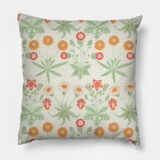 Vintage Floral Pattern Print Pillow