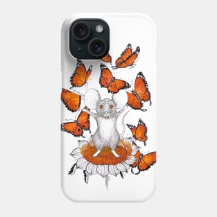 Mouse Butterflies Phone Case