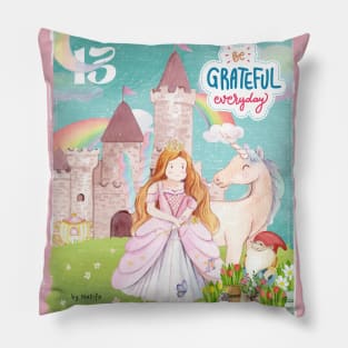 Be Grateful Everyday! Pillow