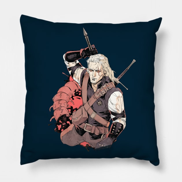 Witcher - Geralt Pillow by TheAnimeFactory