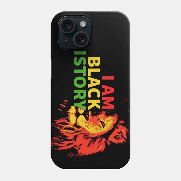 I am black history tshirt for black history month Phone Case by nayakiiro