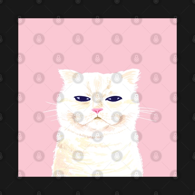 Annoyed Cat by Iniistudio