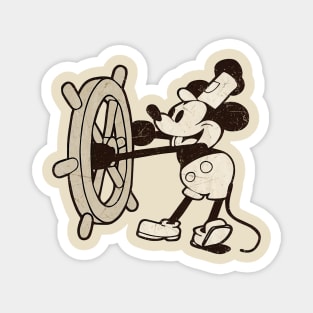 Steamboat Willie Vintage Magnet