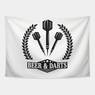 Beer and darts Tapestry