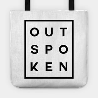 Outspoken Boxed (Black) Tote