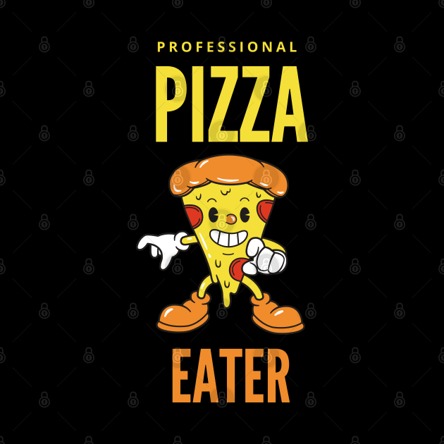 Professional pizza eater by dineshv