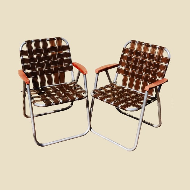 Lawnchairs Are Everywhere - design no. 5 by Eugene and Jonnie Tee's