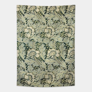 Anemone by William Morris, Vintage Textile Art Tapestry