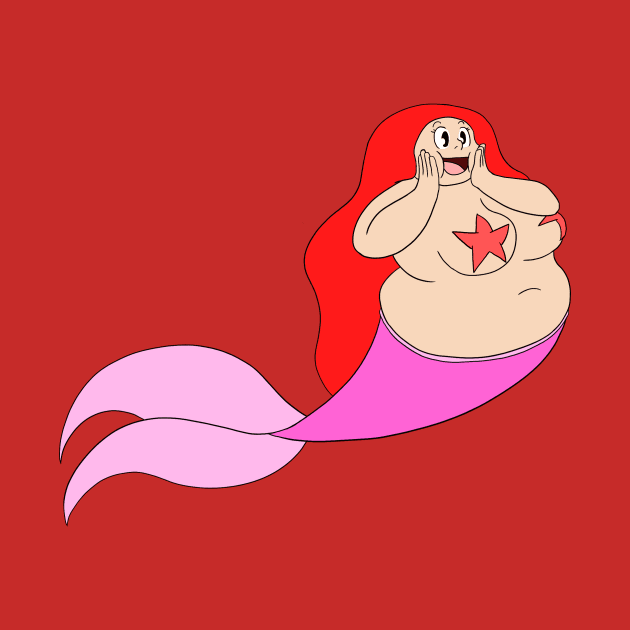 Fat Mermaid by Julianhobbs21