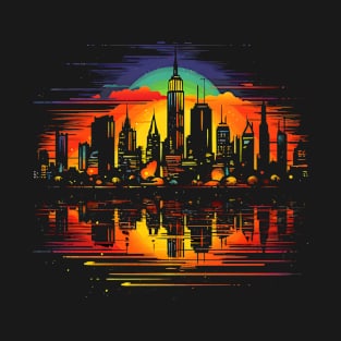 Manhattan sunset T-Shirt