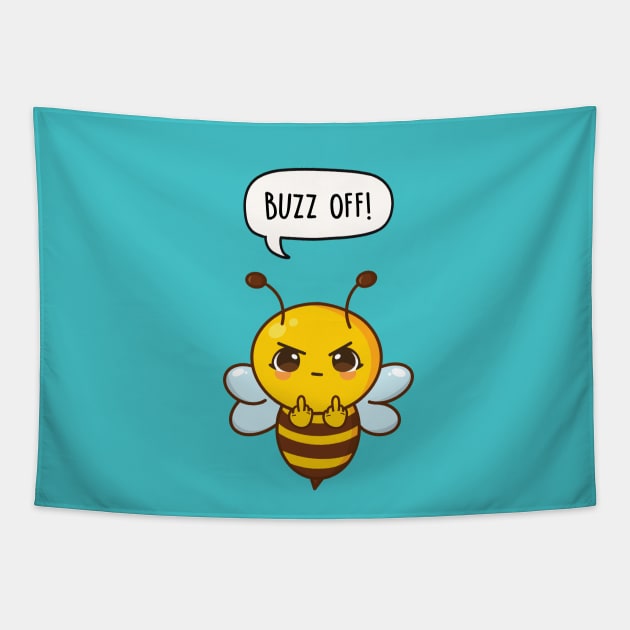 Buzz Off! Tapestry by LEFD Designs