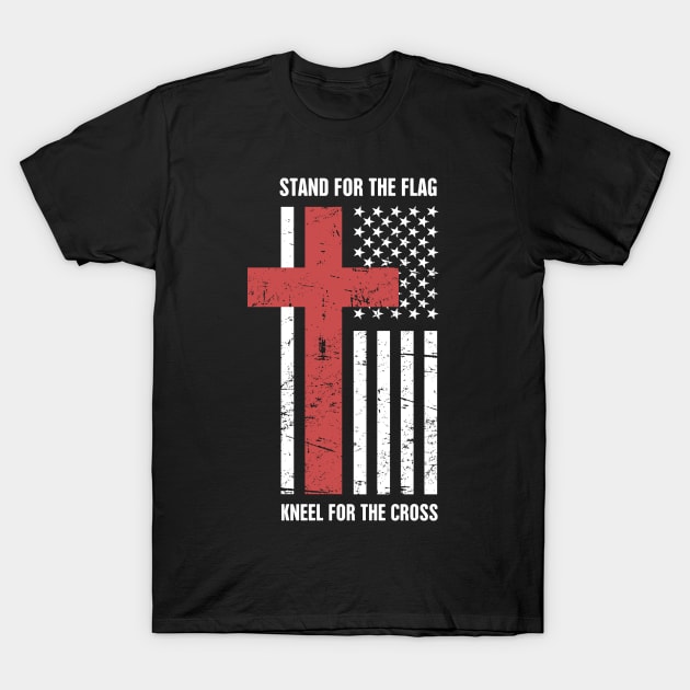 Usa American Flag Christian Cross Stand For The Flag Shirt Usa American Flag Christian Cross Stand For The Flag Shirt
