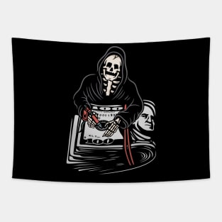 DOLLAR skull Tapestry