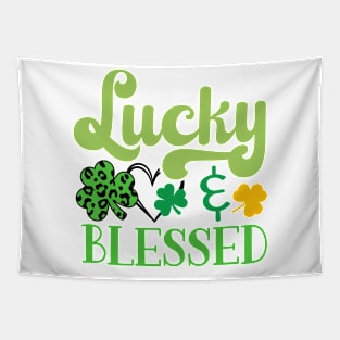 Lucky And Blessed Tapestry