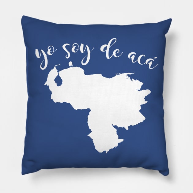 Yo soy de acá Pillow by SabasDesign