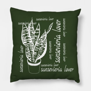 Sansevieria lover Pillow