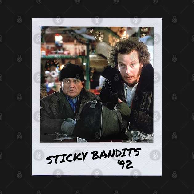 Discover Sticky Bandits - Home Alone - T-Shirt