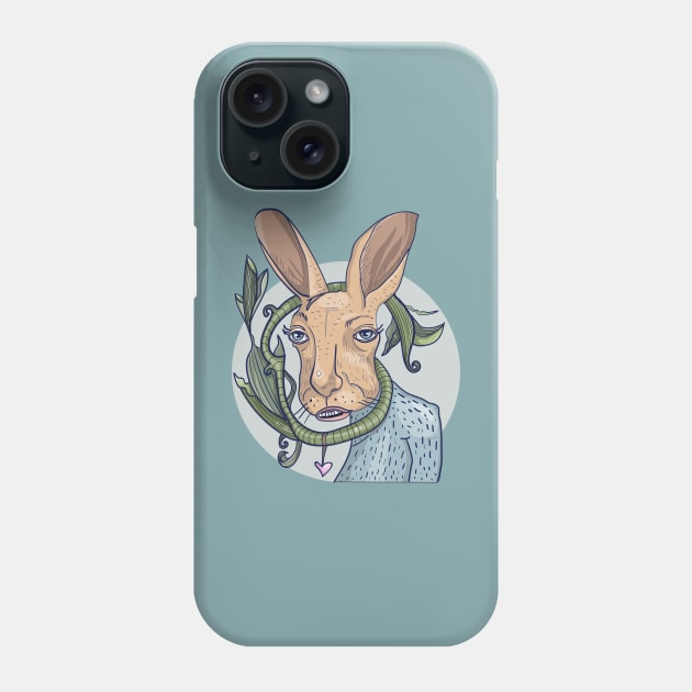 Mein Name ist Hase Phone Case by MardiMalt