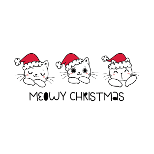 Meowy Christmas T-Shirt