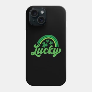 Lucky Vibes Positive Slogan Funny Irish Saint Patrick's Day Phone Case