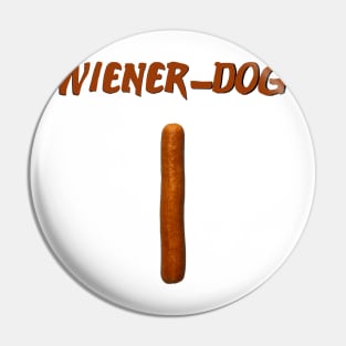 wiener dog Pin