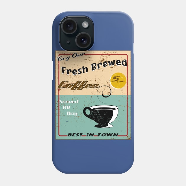 Fresh Brewed Coffee Phone Case by Urbanvintage