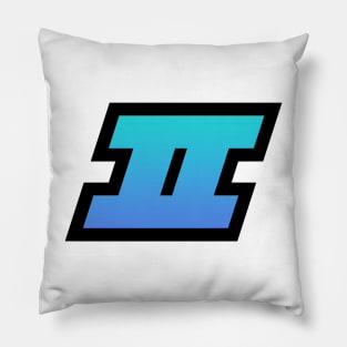 Gemini Light Blue Gradient Pillow