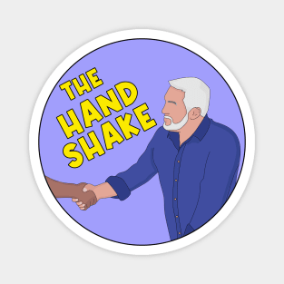 The Hollywood Handshake Magnet