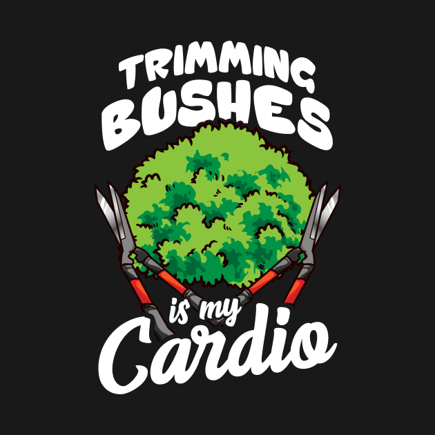 Gardening Landscaping Funny Bush Trimming by Dr_Squirrel