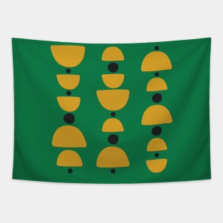 Midcentury Modern Abstract Design Tapestry