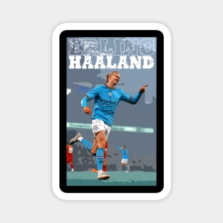 Erling Haaland Goal Celebration Magnet