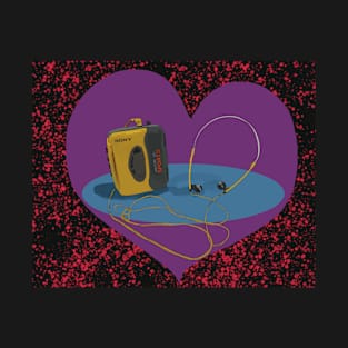 Walkman Love T-Shirt