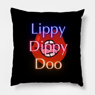 Lippy Dippy Doo Pillow